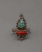Turquoise Silver Ring
