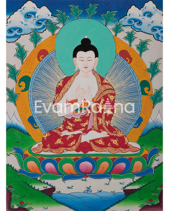 Vairocana Thangka Painting