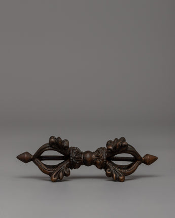 Ritual Tool Oxidized Copper Vajra