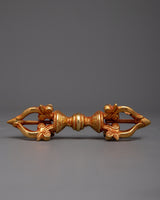 Gold-Plated Copper Vajra