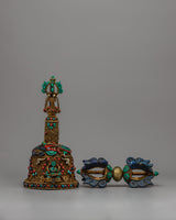 Gemstones Vajra and Bell