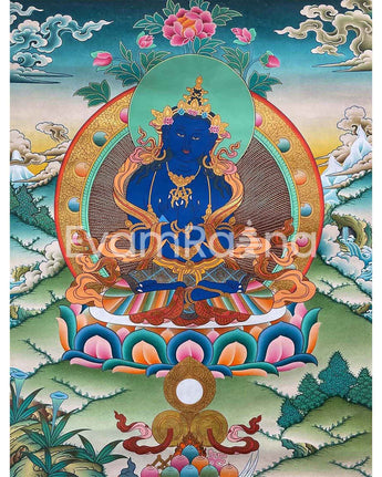 Vajradhara Original Hand Painted Thangka