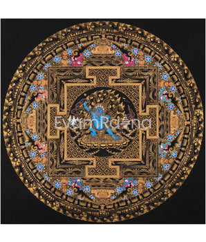 Vajrapani Mandala Thangka