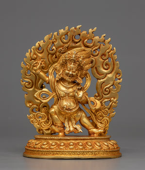Machine Made Vajrapani Statue