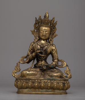 Brass Vajrasattva Sadhana Statue