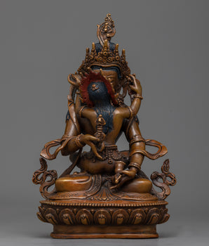 Vajrasattva and Consort Statue