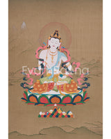 Thangka of Vajrasattva Purity Deity