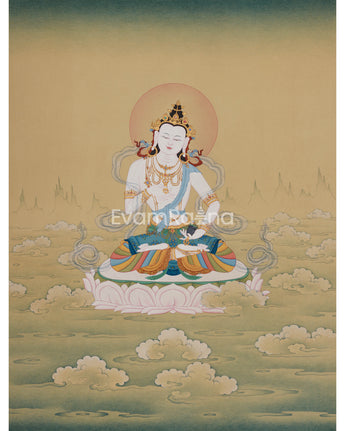 Artistic Vajra sattva Purification Buddha Thangka