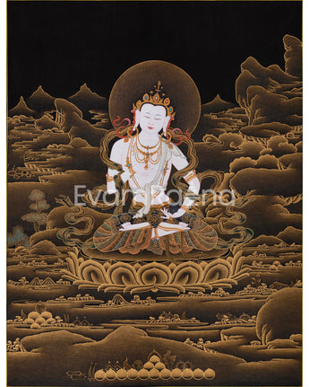 Sacred Buddha Vajrasattva Thangka