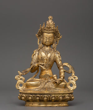 Brass Vajrasattva Sculpture