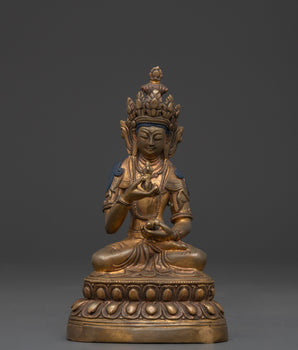 Copper Vajrasattva Buddha