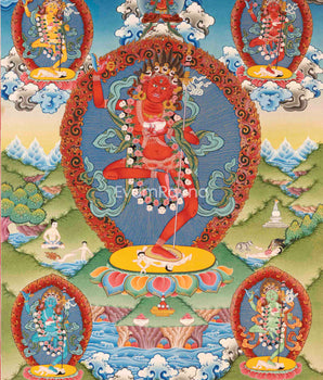 Vajravarahi Yogini Thangka