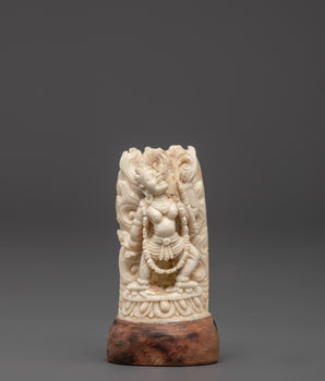 Tibetan Deity Vajrayogini Sculpture | Enlightened Dakini of Passion and Wisdom