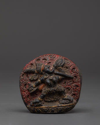 Vajrayogini Fossil Carving Statue