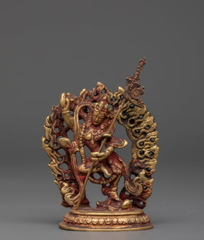 Vajrayogini Handcrafted Statue | Statue With Gold Plating for Altar