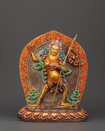 Gold-Plated Vajrayogini Statue