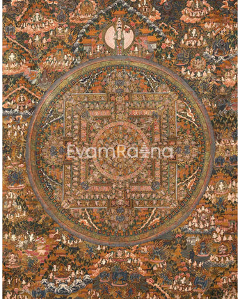 Vintage Buddhist Mandala