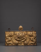 Buddhist Brass Wall Hanging