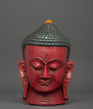 buddha-red-wooden-wall-hanging-mask