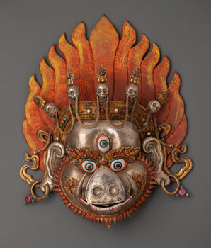 Tibetan Copper Wall Mask