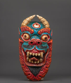 snow-lion-mask-wall-art-decor