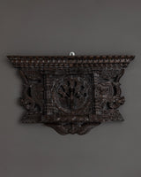Handcarved Wooden Wall Hanging