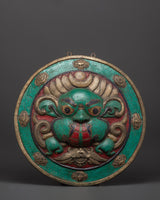 Tibetan wall hanging with Turquoise