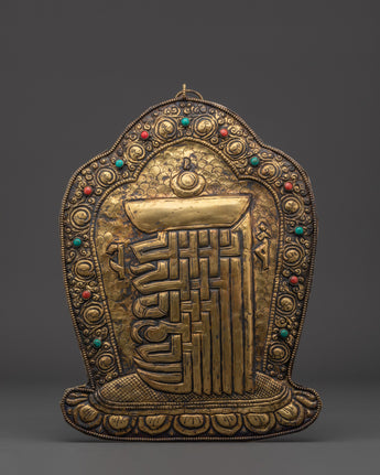 Ethnic Brass Wall Hanging