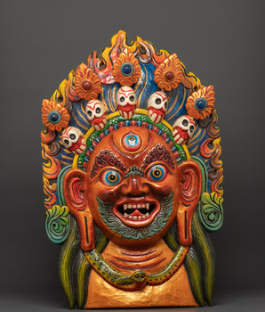 Bhairav Mask for Decor | Power and Protection