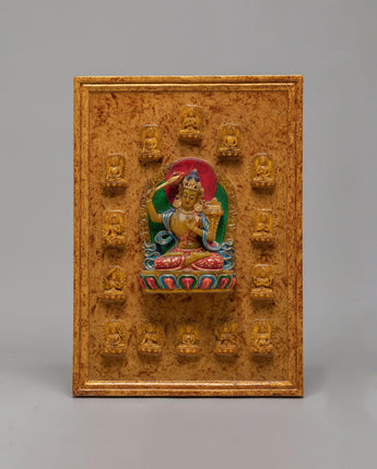 Sacred Wall Hanging Buddhist Deities