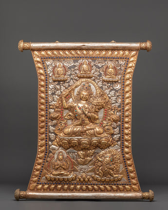 Handcrafted Manjushri Wall Hanging