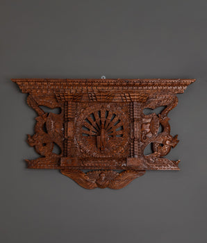 Pecock Adina wood Wall art