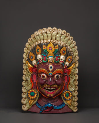 Tibetan Protector Deity Wall Hanging