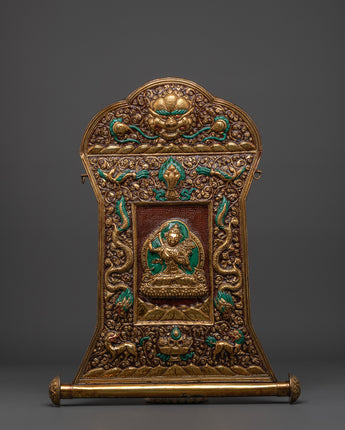 Manjushri Brass Wall Hanging