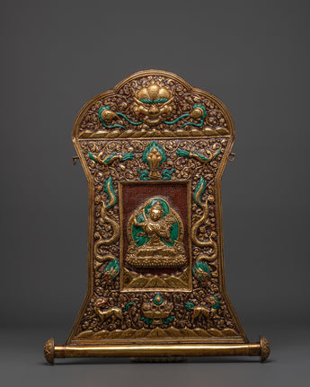 Manjushri Brass Wall Hanging