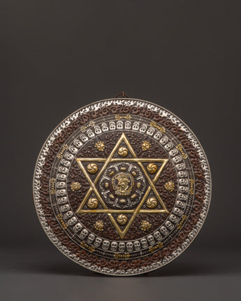 Handcrafted Tibetan Mandala Wall Hanging