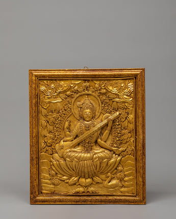 Saraswati Devi Wall Hanging