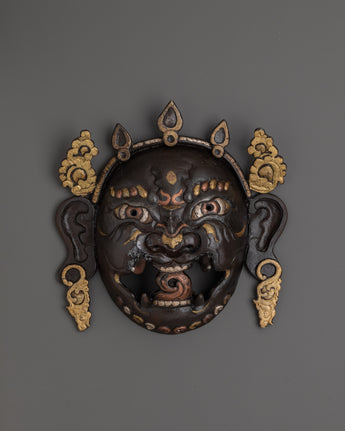 Spiritual protection mask Wall Hanging