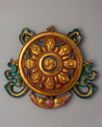 Dharma Wheel Wall Hanging