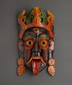 Kali Mask Wall Hanging