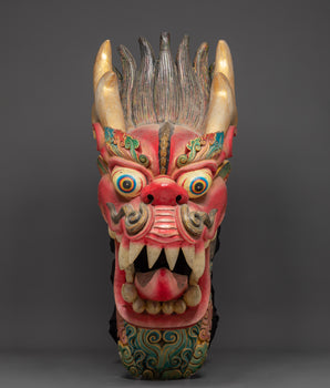 Wall Decor With Horns And Teeth