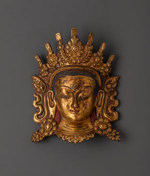 Tibetan Golden Tara Mask