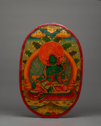 sacred-green-tara-wall-hanging