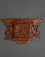 Shakyamuni Buddha Engraved Wall Hanging
