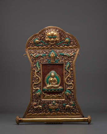 Buddha Shakyamuni Brass Wall Hanging