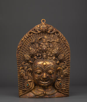 Mahakala Copper wall hanging