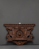 Tibetan Wood Wall Hanging,