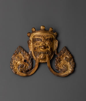 Copper Gold Plated Spiritual Wall Hanging | Sacred Home Decor