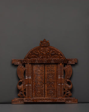 cultural wood wall hanging