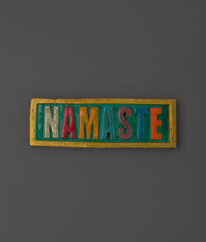 Handcrafted Namaste Wall Hanging